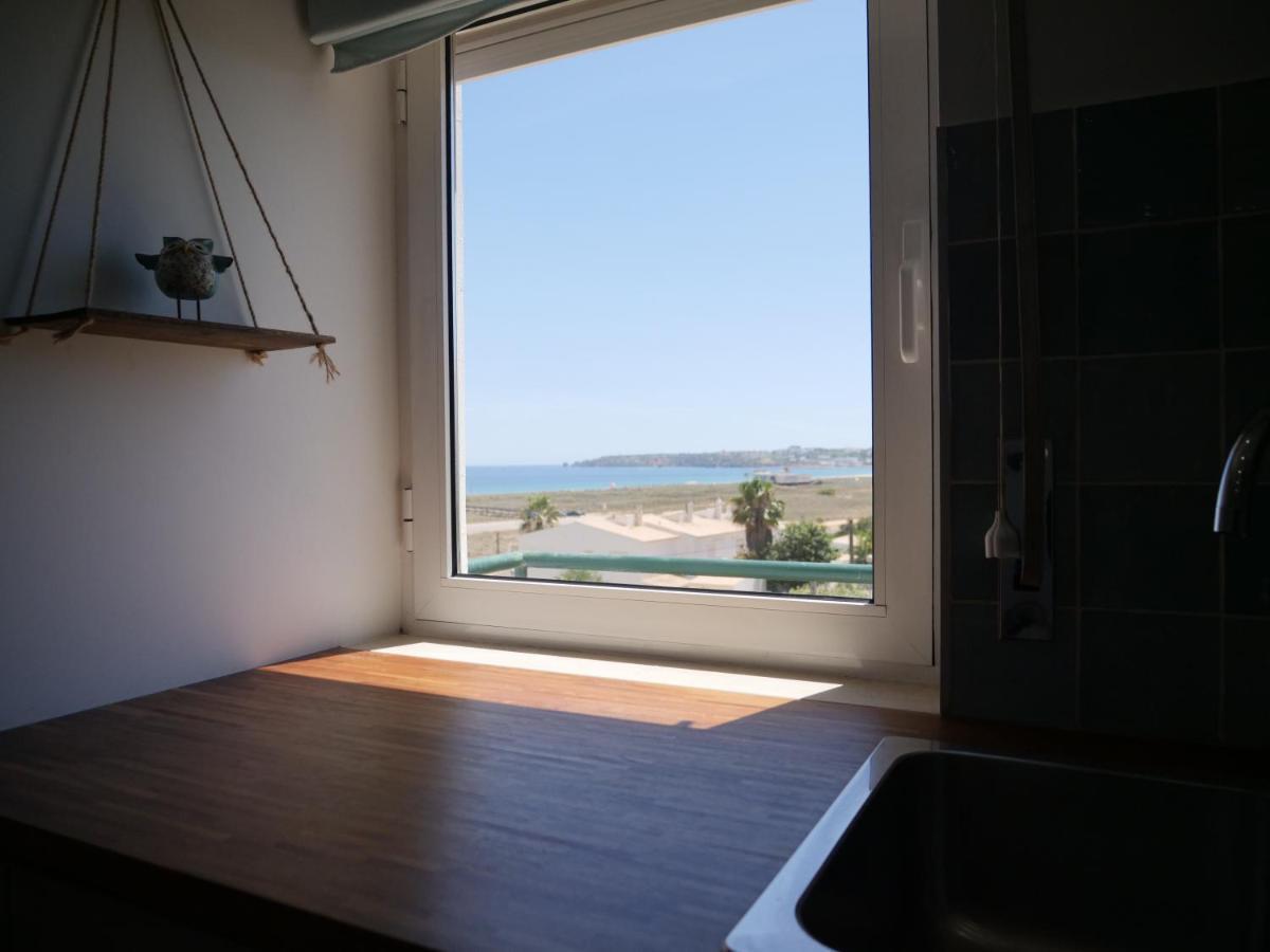 Cozy Apartment With Sea View Over Meia Praia Lagos Exterior photo